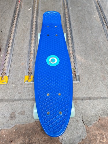 Blue light penny - light-up, board