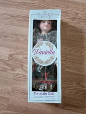 Porcelain Doll "Daniella" (120) 16"(40cm) by The Classique  Collection