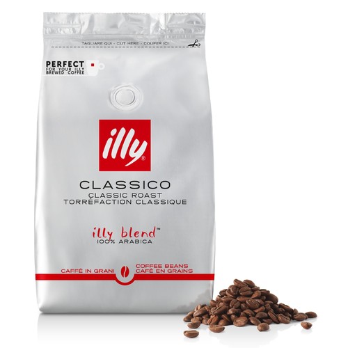 Illy classico coffee beans - classico,