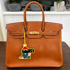 Bag Charm Real Leather