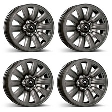4 Alcar steel wheels rims