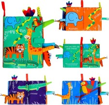 Baby Soft Cloth Book, Washable