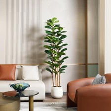 Fiddle Leaf Fig Tree AUCTION 180cm Faux Large Artificial Plant Indoor Fake 