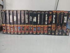 18x James Bond  VHS Video Collection