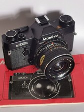 Mamiya NC1000S 35mm SLR Film Camera Black Finish + 28mm Sekor Lens. Please Read