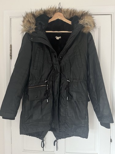 Whistles black faux leather - black,