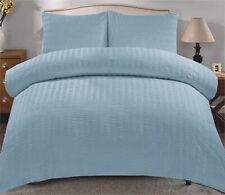 Seersucker Duvet Quilt Cover Pillowcases Ruched Non Iron Bedding Set A* Quality