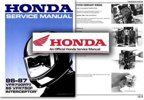 Honda vfr750 vfr700 service - honda,