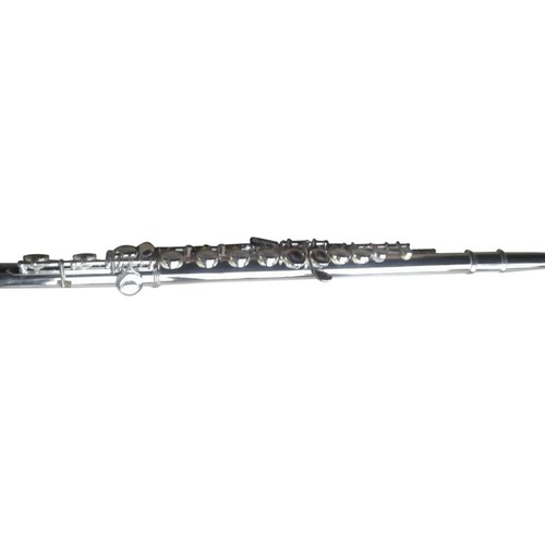 Nickel plated key - nickel‑plated, flute