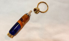 Hawaiian Koa inlay key ring
