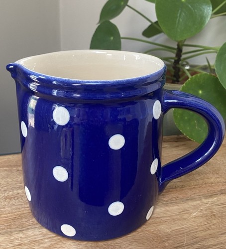 Studio pottery jug pitcher - jug,