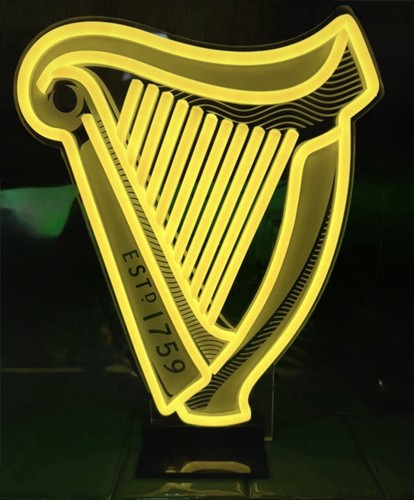 Genuine guinness harp led - harp,