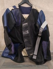 Kustermann Leather & Cotton Target Shooting Jacket - Mens 56 Retro Vintage 