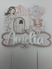 Personalised Fairy Cake Topper