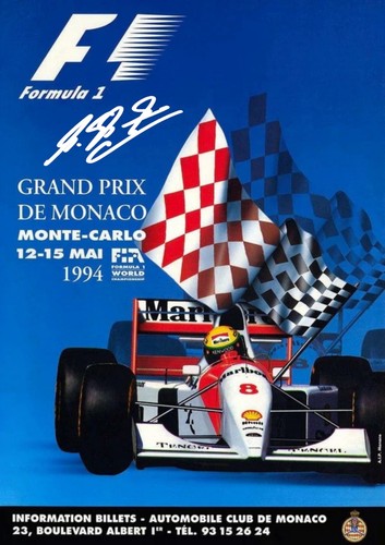 1994 monaco grand prix - a4,