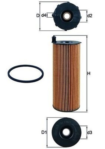 Oil filter fits - q7, a4