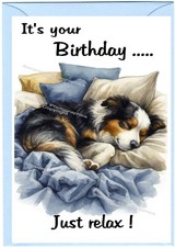 Australian Shepherd Dog (4"x