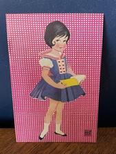 vintage un cut paper dolls book 1970’s Italian 