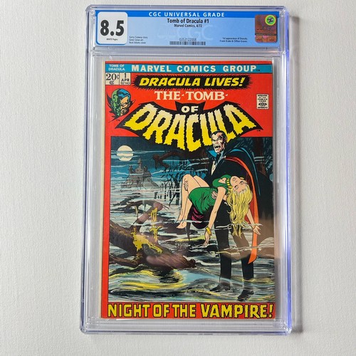 Tomb dracula cgc 8 5 - cgc, 8.5