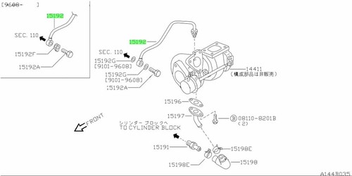 Oem tube assembly oil genuine - tube,