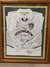 Framed Leeds United Strongbow