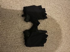 Black Cycling Gloves - Padded
