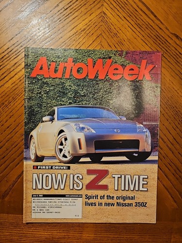 Autoweek magazine july 2002 - magazine,