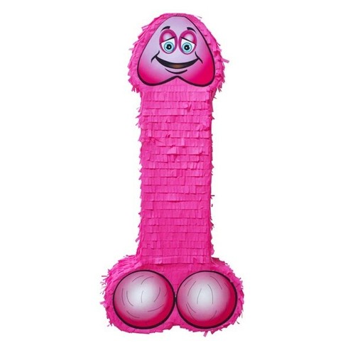 50cm big pink - pinata, willy