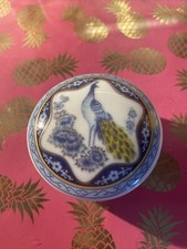 Delprado porcelain trinket box
