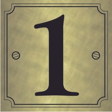 Self Adhesive Door Numbers