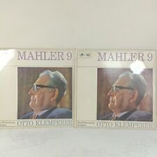 SAX 5281-2 Klemperer Mahler Symphony no. 9 2LP Excellent 1967 EMI Two Records