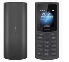 Nokia 105 4G 2nd Edition 2024 TA-1691 - Dual Sim Mobile Phone / Black/ Unlocked
