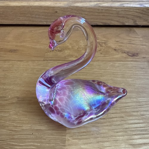 Vintage small pink iridescent - vintage,