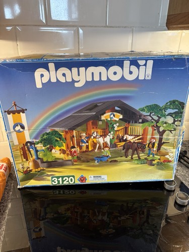 Vintage playmobil horse - vintage,