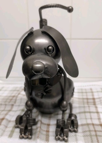 Vintage style dog wine - vintage,