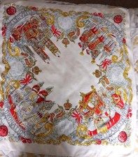 Scarf with Coronation of Queen