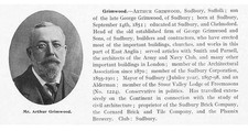 Arthur Grimwood of Sudbury