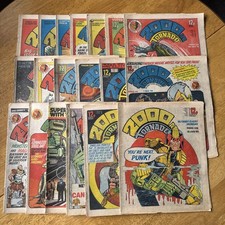 2000AD progs 129-148 comics - 19 comics job lot  Sep 79 - Jan 1980