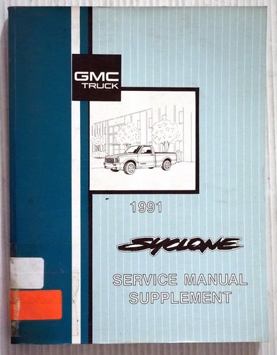 1991 gmc syclone factory shop - syclone,