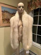 86"- 5" White Cream Arctic Fox