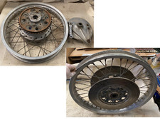 Honda CB750 K 19" Front & 18" Rear Wheels - Borrani Wheels - Genuine