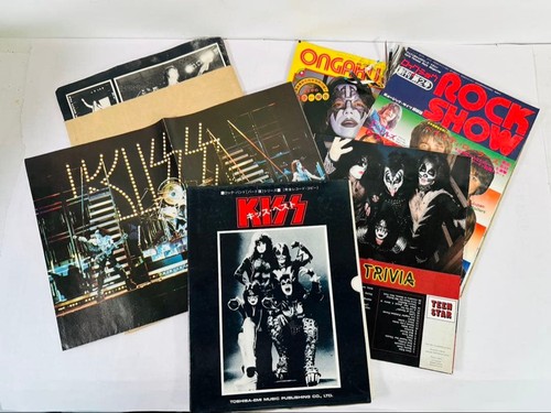 Kiss band score vintage book - score,