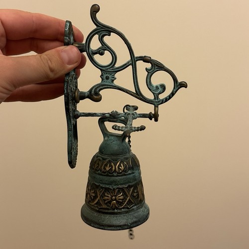 Vintage brass wall hanging - vintage,