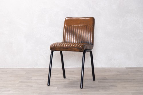 Industrial style ribbed dining - style,
