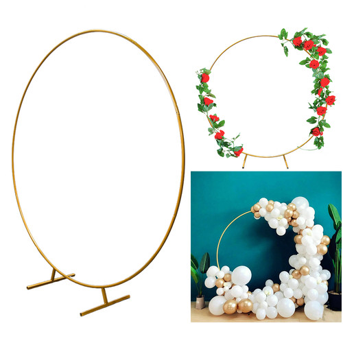 Round hoop balloon arch - 2m,