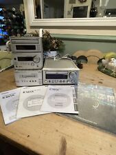 Onkyo HIFI System. Compact Disc Player/Stereo Cassette Tape Deck/Tuner Amplifier