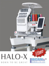 Fortever Halo-X 10 Needle Embroidery Machine  with 1 year warranty price inc Vat