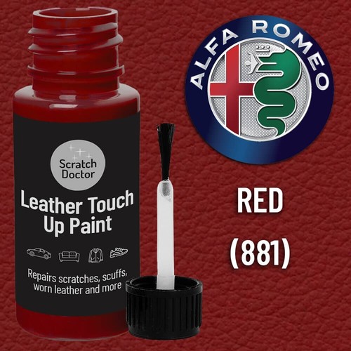 Alfa romeo red 881 - 881, leather