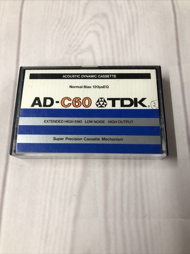 Tdk c60 vintage used - vintage,