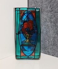 Hand Blown Stained Glass Vase